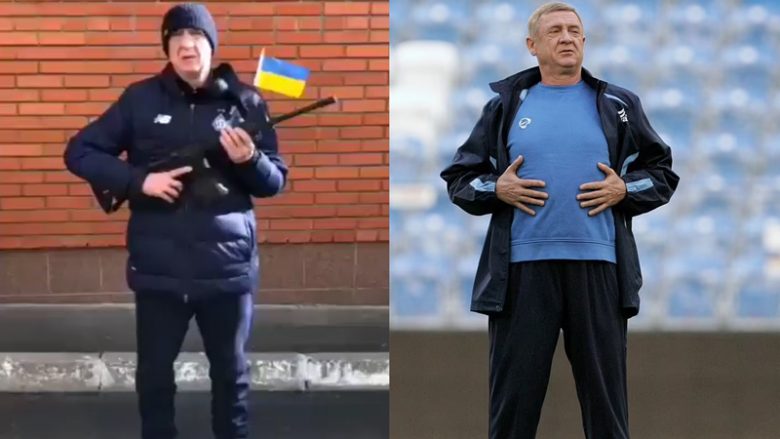 ‘Nuk na duhen rusët këtu’ – legjenda 63 vjeçare e futbollit ukrainas me mesazh për forcat e Putinit