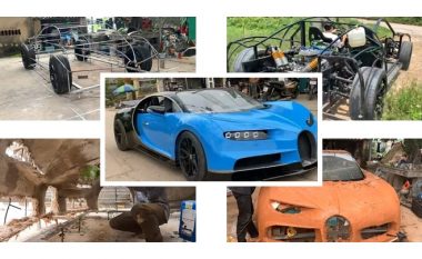 I kaluan 365 ditë duke prodhuar një kopje të Bugatti Chiron, vietnamezët arrijnë që ëndrrën ta bëjnë realitet