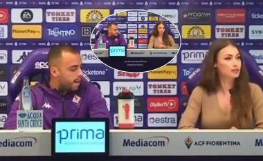 Videoja që po bëhet virale, lojtari i Fiorentines po kritikohet shumë për shikimin ‘pervers’ ndaj zyrtares për media