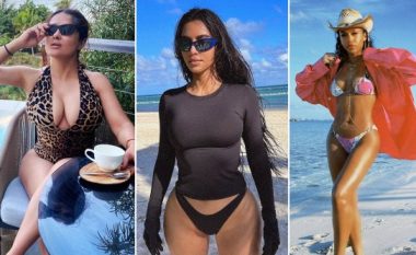 Tetë fotografitë më të mira të të famshmëve në bikini gjatë vitit 2022 – deri më tani