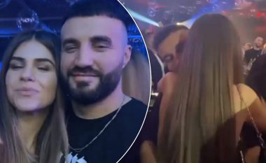 Sarah Berisha dhe DJ PM shfaqen të lumtur përkrah njëri-tjetrit në festën me ish-banorët e Big Brother VIP