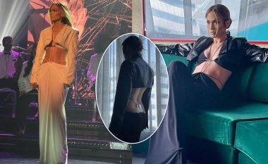Jennifer Lopez shfaq format e mahnitshme trupore në dy veshje të veçanta