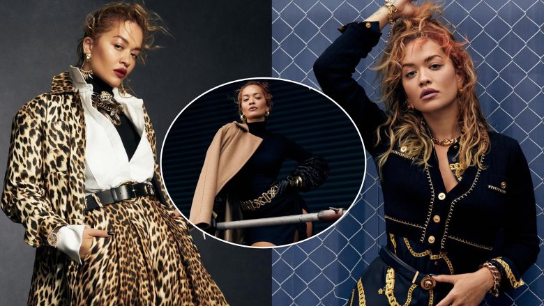 Rita Ora pozon për revistën “Vogue Arabia”, shfaqet unike në veshje të ndryshme