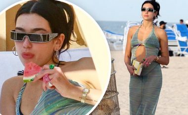 Dua Lipa mungon në Brit Awards 2022, fotografohet në plazhet e Miamit duke shijuar pushimet