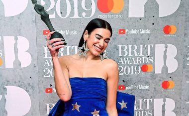 Dua Lipa fiton çmimin "Artistja më e mirë Pop/R&B" në Brit Awards 2022