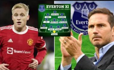 Formacioni i mundshëm i Evertonit nën drejtimin e Lampardit dhe me transferimet e Dele Alli dhe Van de Beek