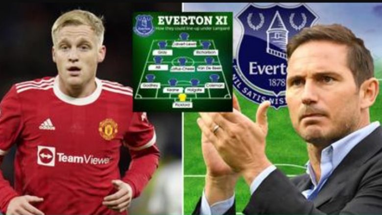 Formacioni i mundshëm i Evertonit nën drejtimin e Lampardit dhe me transferimet e Dele Alli dhe Van de Beek