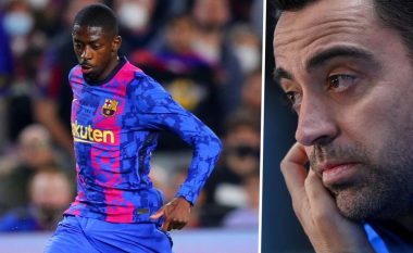 Xavi i lumtur me Dembelen, por thotë se nuk është puna e tij qëndrimi i francezit në Camp Nou