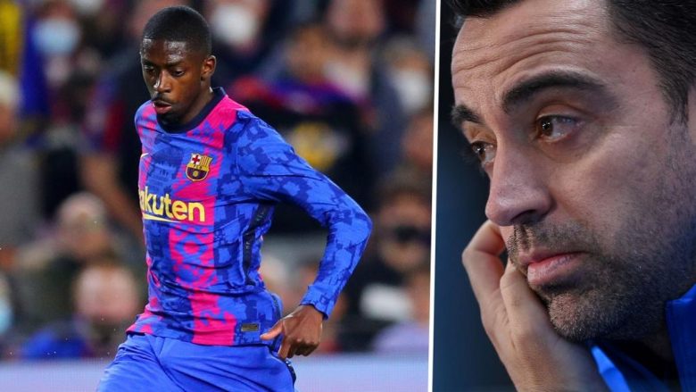 Xavi i lumtur me Dembelen, por thotë se nuk është puna e tij qëndrimi i francezit në Camp Nou