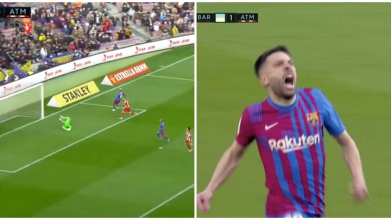 Carrasco i shënoi gol të bukur Barcelonës, por edhe më i bukur është ai i barazimit nga Jordi Alba