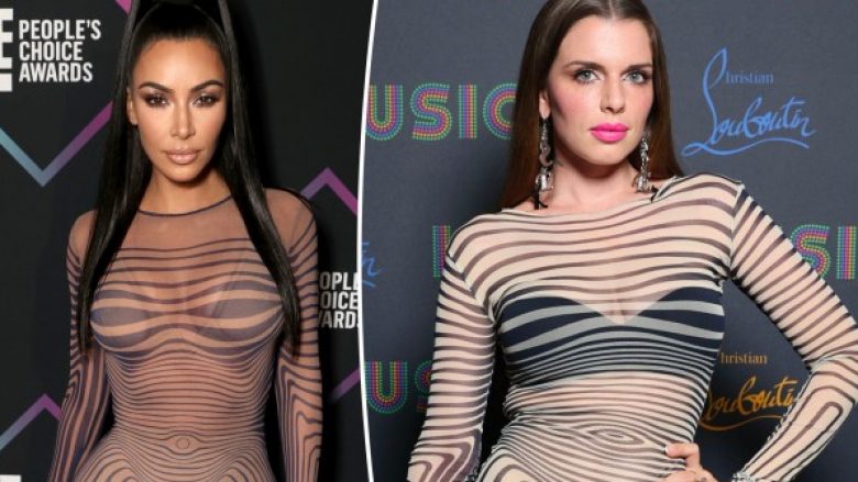 Julia Fox i quan krahasimet e veshjeve me Kim Kardashian ‘të pafata’