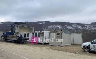 Reagon Policia e Kosovës: E ashtuquajtura Zyrë për Kosovën në Serbi po e shtrembëron realitetin për dërgimin e pajisjeve dhe kontejnerëve në Bërnjak