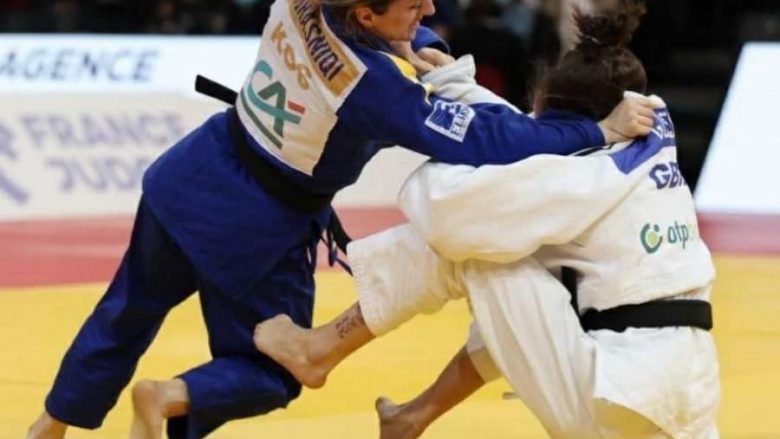 Distria Krasniqi kualifikohet për në finalen e Parisit – prek me një dorë medaljen e artë