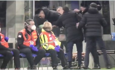 Videoja virale e incidentit: Lautaro akuzohet se e pështyu Theo Hernandezin në derbin e Milanos
