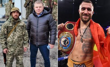 Ikona e boksit ukrainas armatoset me pushkë për t’i bërë ballë pushtimit rus
