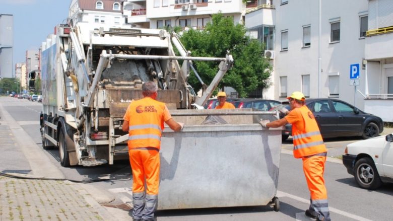 “Higjiena Komunale” në Shkup grumbulloi 105 metra kub mbeturina të rënda