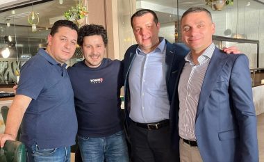 Shkëlqim Devolli dhe Adriatik Kelmendi takojnë kandidatin për kryeministër të Malit të Zi, Dritan Abazoviq