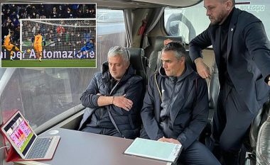 Jose Mourinho e shikoi Romën nga “burgu” i skuadrës – me Abrahamin që u dha fund vuajtjeve të Giallorosëve