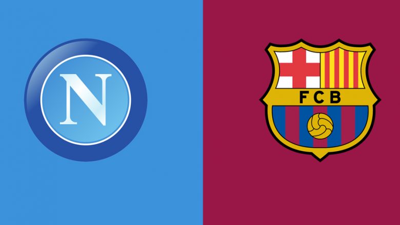 Formacionet zyrtare: Napoli-Barcelona, ndeshja që vendos skuadrën që vazhdon në 1/8 e finales