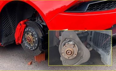 Pronari e gjeti Lamborghini Huracan Spyder “të vendosur” në tulla – fotografitë tregojnë më së miri se çfarë ndodhi me veturën luksoze