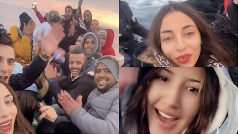 “Emigrantët e Tik-Tok”: Influencuesit tunizianë filmojnë imigrimin e tyre të paligjshëm në Evropë në një gomone të mbushur plot – provokojnë reagime në vendin e origjinës