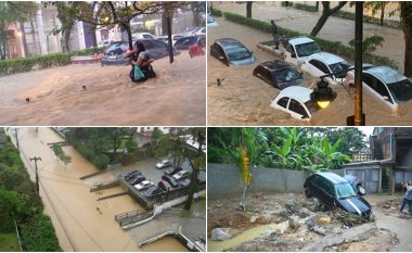 Përmbytje në Brazil, uji “merr me vete gjithçka që gjen përpara” – të paktën 18 të vdekur
