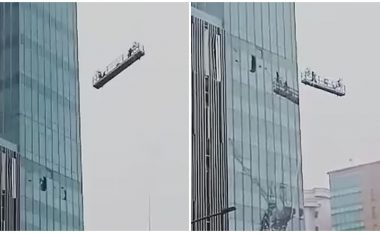 Era e ‘mori me vete’ platformën me pastrues dhe ‘e përplasi’ disa herë për ndërtesën 48-katëshe në Kuala Lumpur