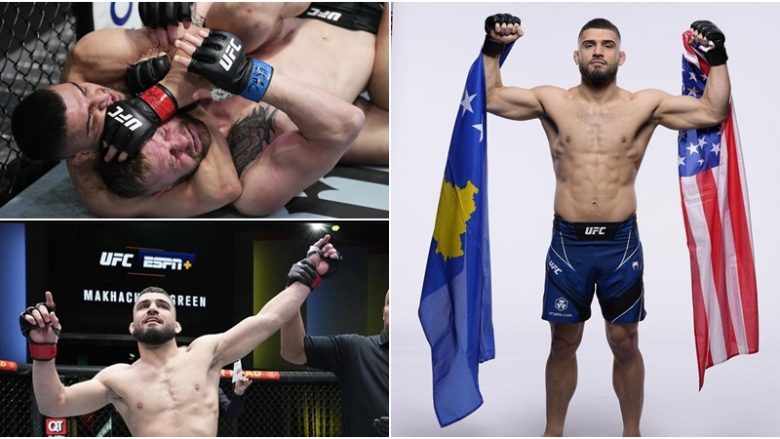 Ramiz Brahimaj merr fitore të jashtëzakonshme në UFC, shikoni momentin kur detyron kundërshtarin ta dorëzoj meçin vetëm pas dy minutave