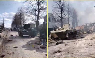 Artileria ukrainase shkatërroi plotësisht më shumë se 100 njësi të pajisjeve të Rusisë, përfshirë tanke