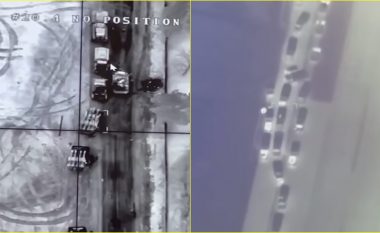 Ushtria e Ukrainës publikon dy video, dronët e armatosur turk duke kryer sulme kundër forcave ruse