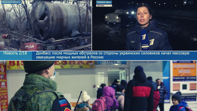 Propaganda e Kremlinit po fabrikon pretekstin për të pushtuar Ukrainën nga forcat ushtarake ruse