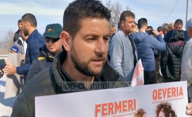 Protestojnë fermerët e Lushnjës, Beratit dhe Fierit – bllokojnë rrugën nacionale