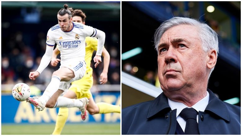 Ancelotti nuk e përjashton mundësinë që të luajë ndaj PSG-së me Bale si sulmues klasik