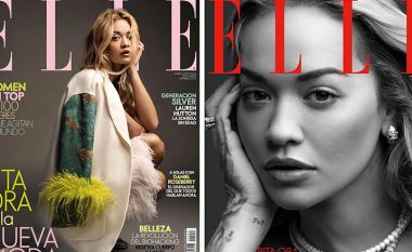 Rita Ora zbukuron kopertinën e “Elle”, duket e mrekullueshme në fotosesionin për revistën spanjolle