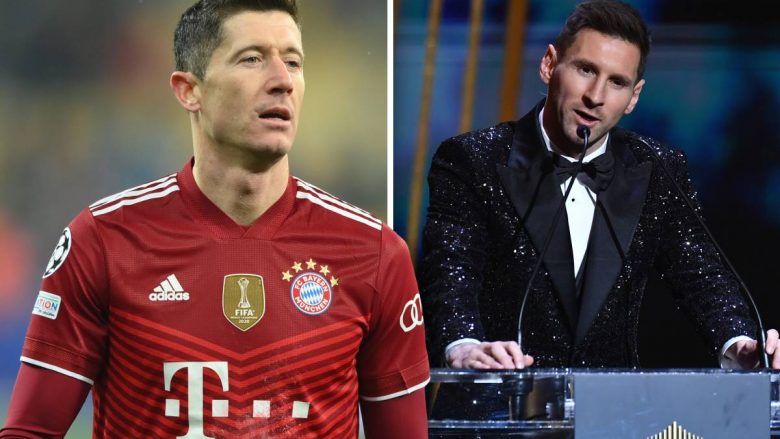 Lewandowski i zemëruar me Messin: Nuk e di pse nuk më votoi, kur unë e bëra një gjë të tillë – çmimi i FIFA-s më i vlefshëm se Topi i Artë