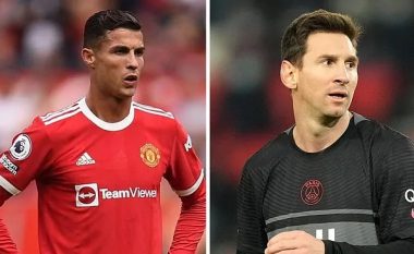 Ronaldo dhe Messi kanë më shumë ndjekës në rrjetet sociale sesa Man Utd dhe PSG