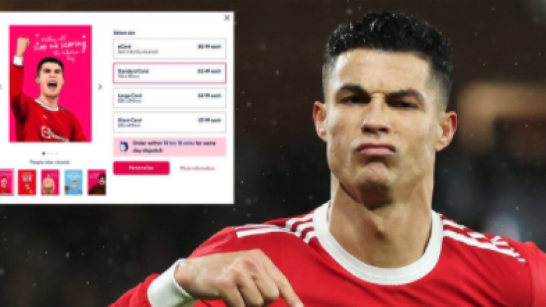 E ofenduan Ronaldon me kartën për Shën Valentin – kompania largon atë dhe kërkon falje