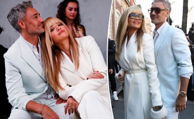 Rita Ora dhe Taika Waititi shfaqen të mrekullueshëm në rreshtin e parë në shfaqjen e Fendi