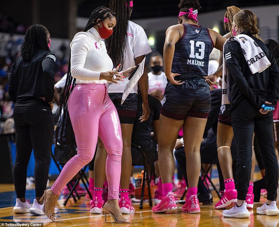 texas am womens basketball coach outfit