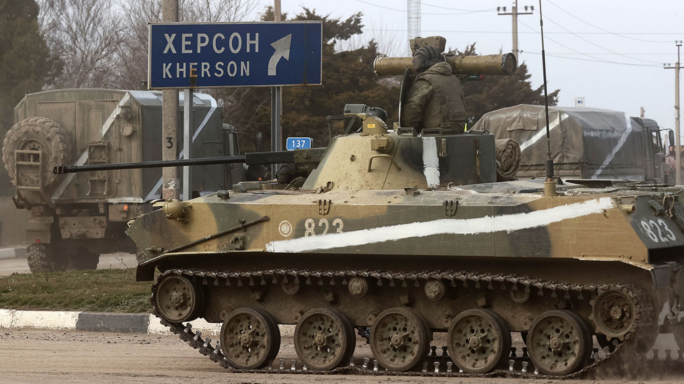 Ministri i Brendshëm ukrainas thotë se forcat ruse janë futur në qytetin Kherson