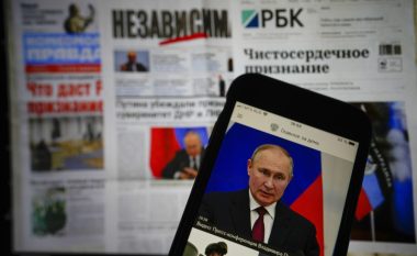 Putinit i pengon edhe raportimi i drejtë, kërcënon me mbyllje dy media ruse të pavarura – ua ndalë transmetimin