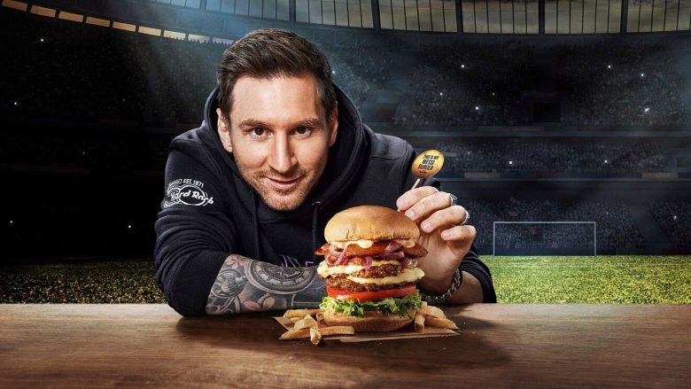 Hard Rock Cafe lanson ‘Messi burger’ i frymëzuar nga ylli i PSG