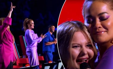 19-vjeçarja që dikur ishte tallur nga mësuesja e saj, pas 10 vitesh mahnit jurinë e "The Voice Australia" - Rita Ora mes lotësh i jep një përqafim