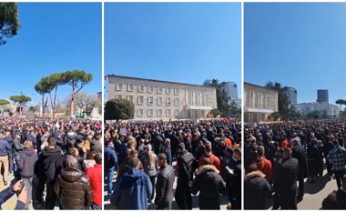 Ngritja e çmimeve, dita e 4-të e protestës në Shqipëri – qytetarët mblidhen para Kryeministrisë