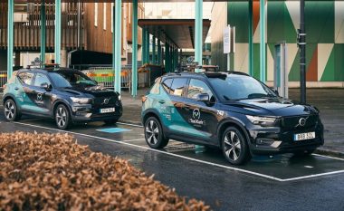 Volvo po teston karikimin e automjeteve elektrike me valë me një kompani taksie në Suedi