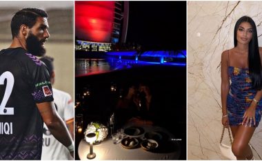 Liridon Krasniqi në lidhje me bukuroshen Agonita, darkë romantike dhe mijëra euro pagesë për dritat e dashurisë në Burj Al Arab