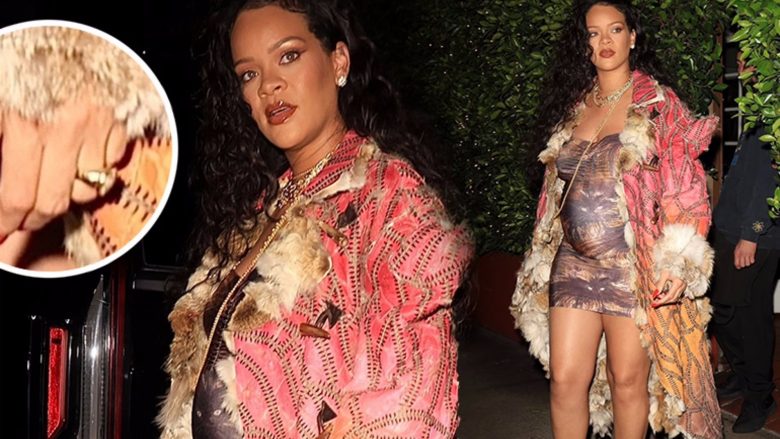 Rihanna flet për thashethemet se është fejuar me ASAP Rocky – teksa është në pritje të fëmijës së parë me reperin