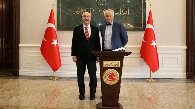 Ministri Latifi diskuton për bashkëpunimin në shëndetësi me Guvernatorin e Izmirit