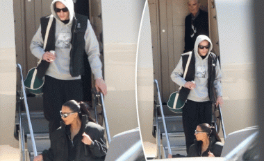 Kim Kardashian dhe Pete Davidson të pandashëm, shihen në shoqëri të njëri-tjetrit teksa mbërrijnë në Los Angeles