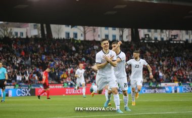 Milot Rashica zhbllokon ndeshjen ndaj Zvicrës, goli i shtatë i tij me Kosovën